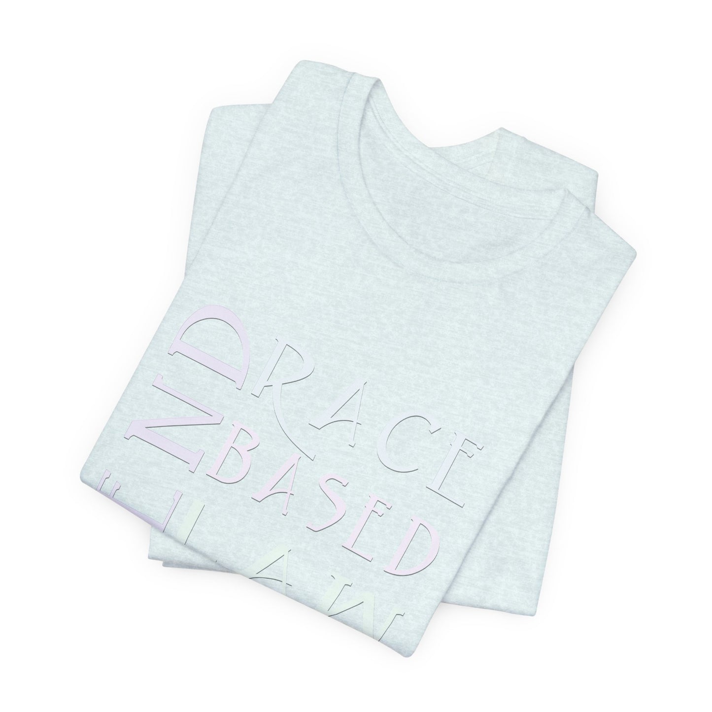 END RACE BASED LAW  Slim Pastel T-Shirt Short Sleeve