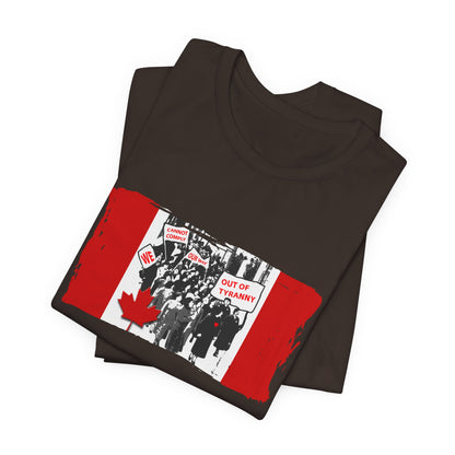 We Cannot Comply Our Way Our Of Tyranny  T-Shirt Short Sleeve