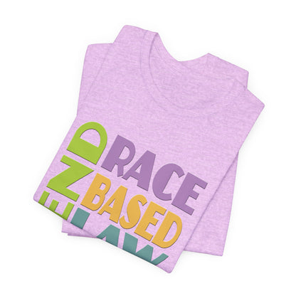 END RACE BASED LAW Pastel T-Shirt Short Sleeve