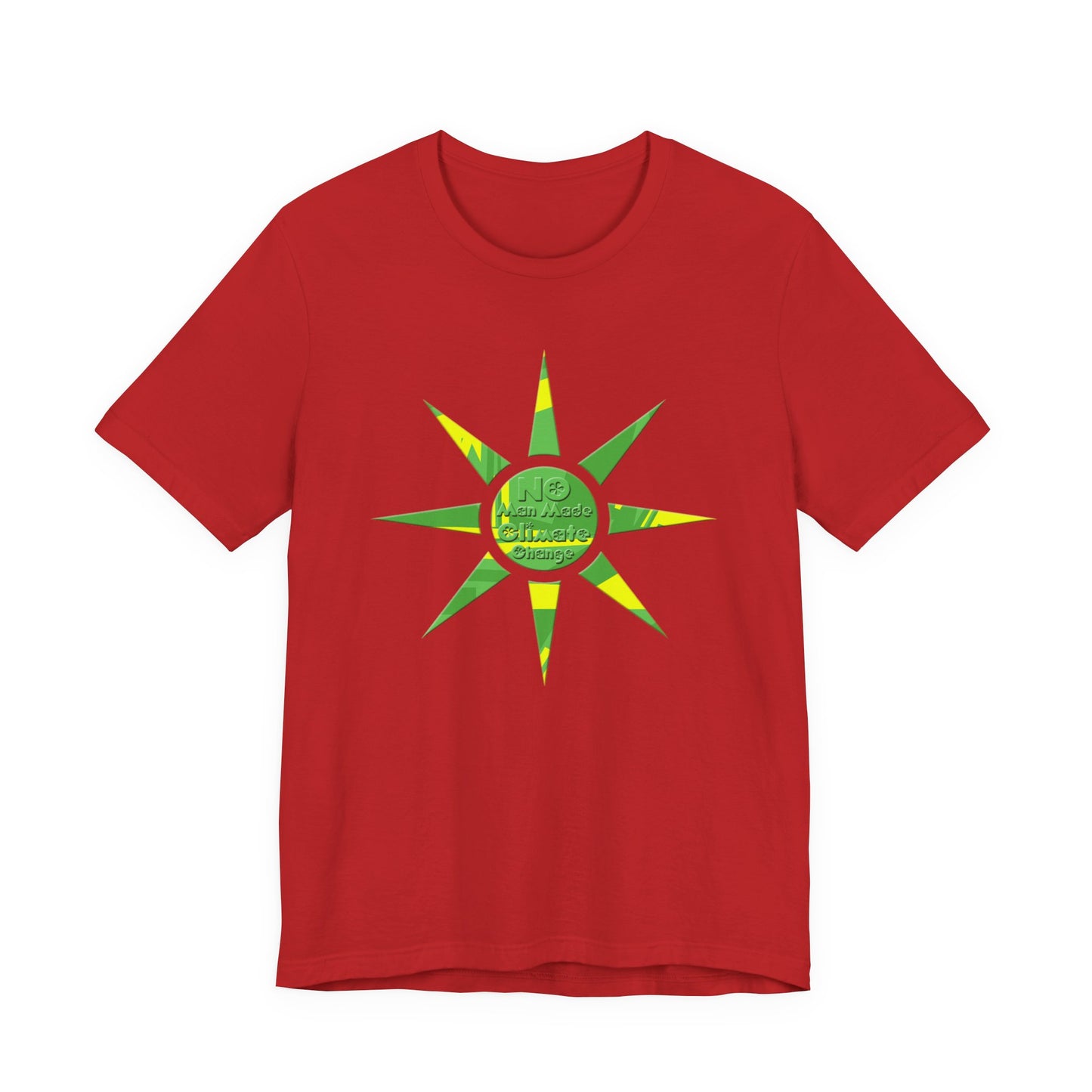 No Man Made Climate Change T-Shirt Short Sleeve
