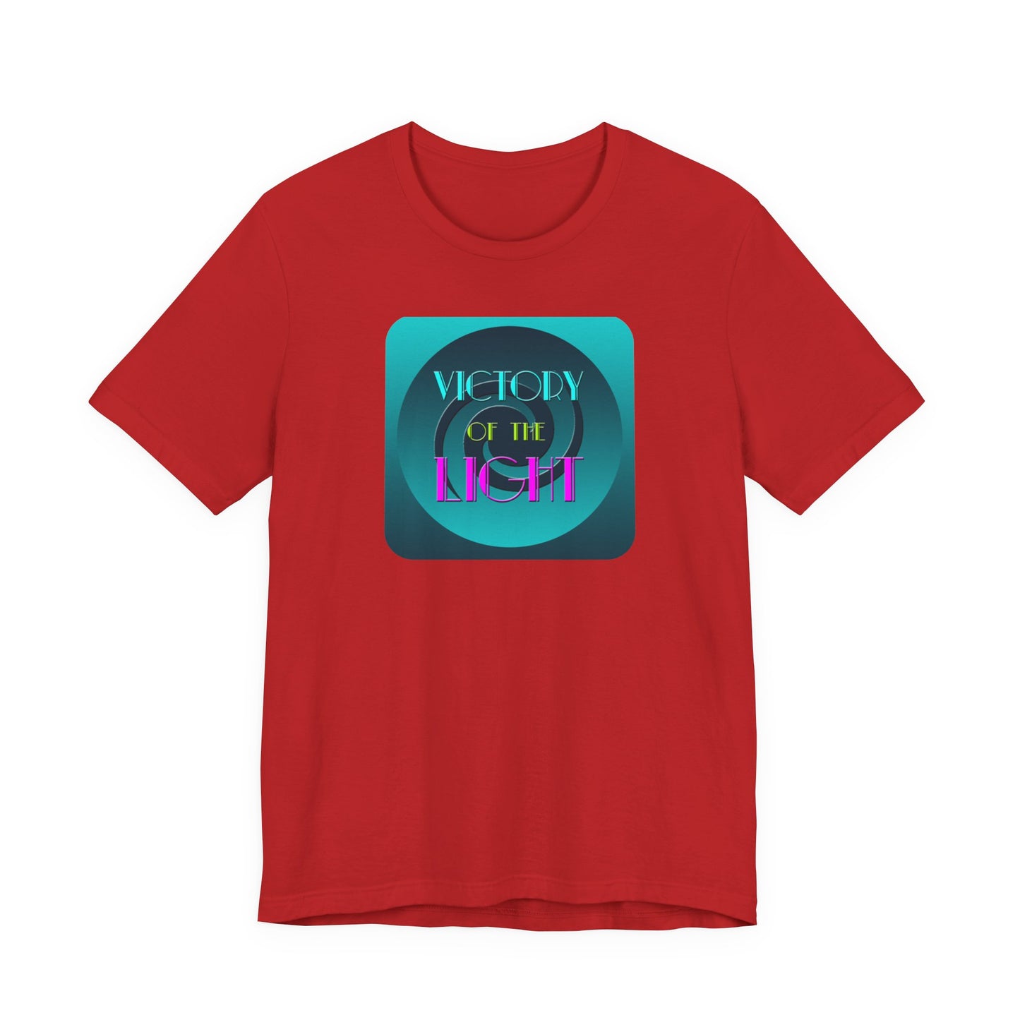 Victory Of The Light Art Deco T-Shirt Short Sleeve
