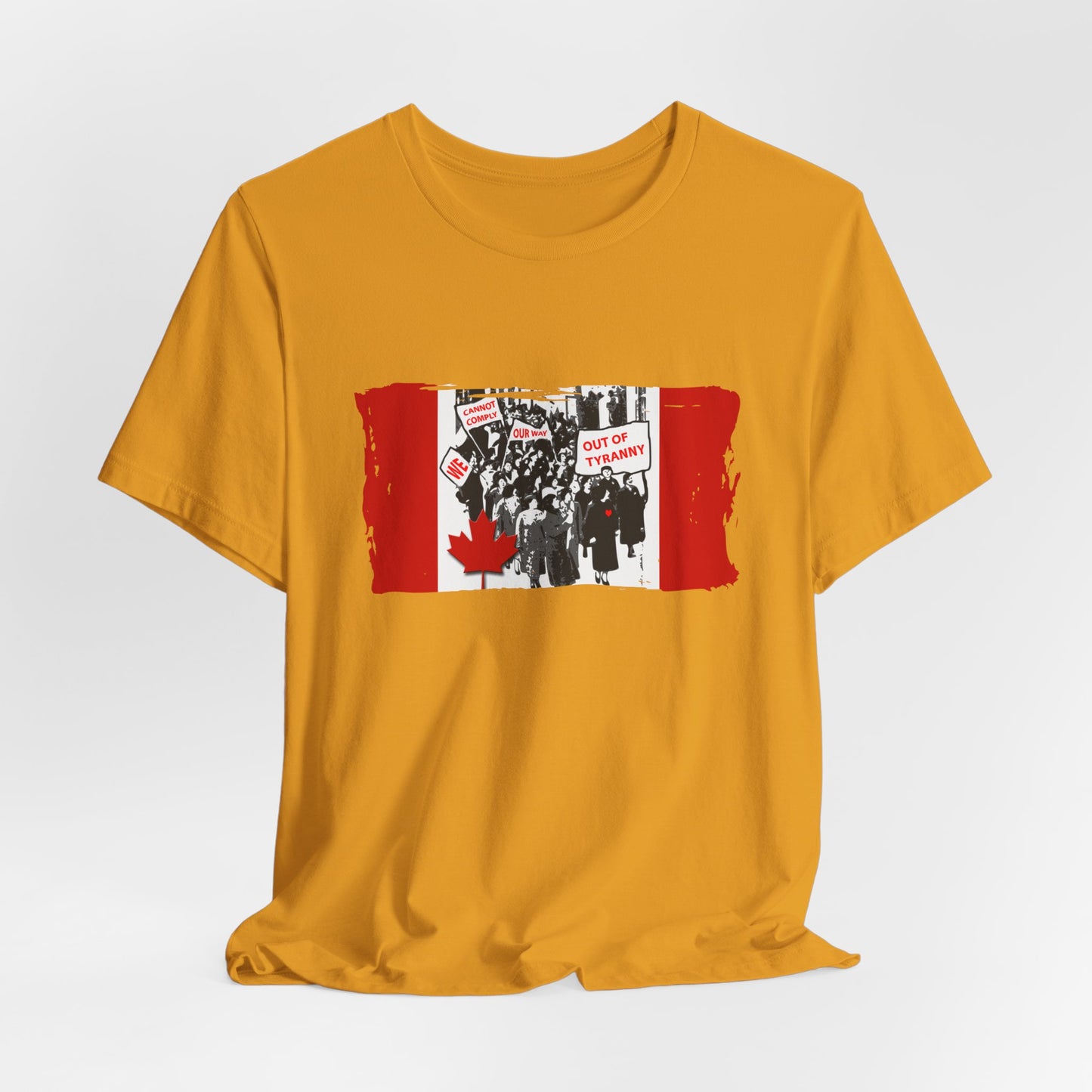 We Cannot Comply Our Way Our Of Tyranny  T-Shirt Short Sleeve