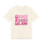 END RACE BASED LAW Pink T-Shirt Short Sleeve