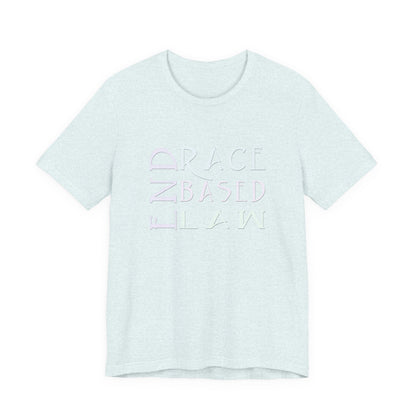 END RACE BASED LAW  Slim Pastel T-Shirt Short Sleeve