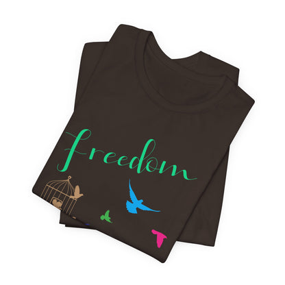 Freedom Birds T‑Shirt Short Sleeve