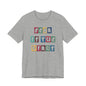 Fear Is The Virus 8 Multi Colour T-Shirt Short Sleeve