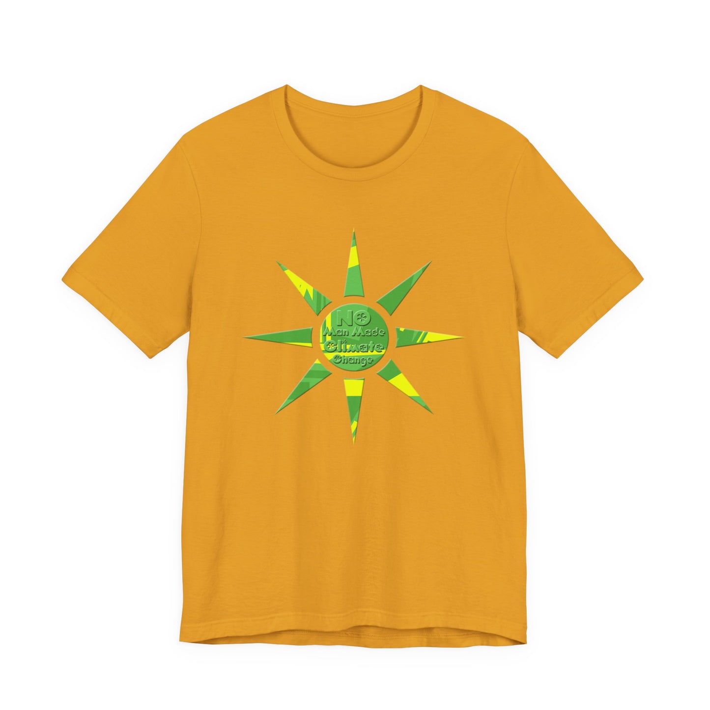 No Man Made Climate Change T-Shirt Short Sleeve