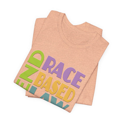 END RACE BASED LAW Pastel T-Shirt Short Sleeve