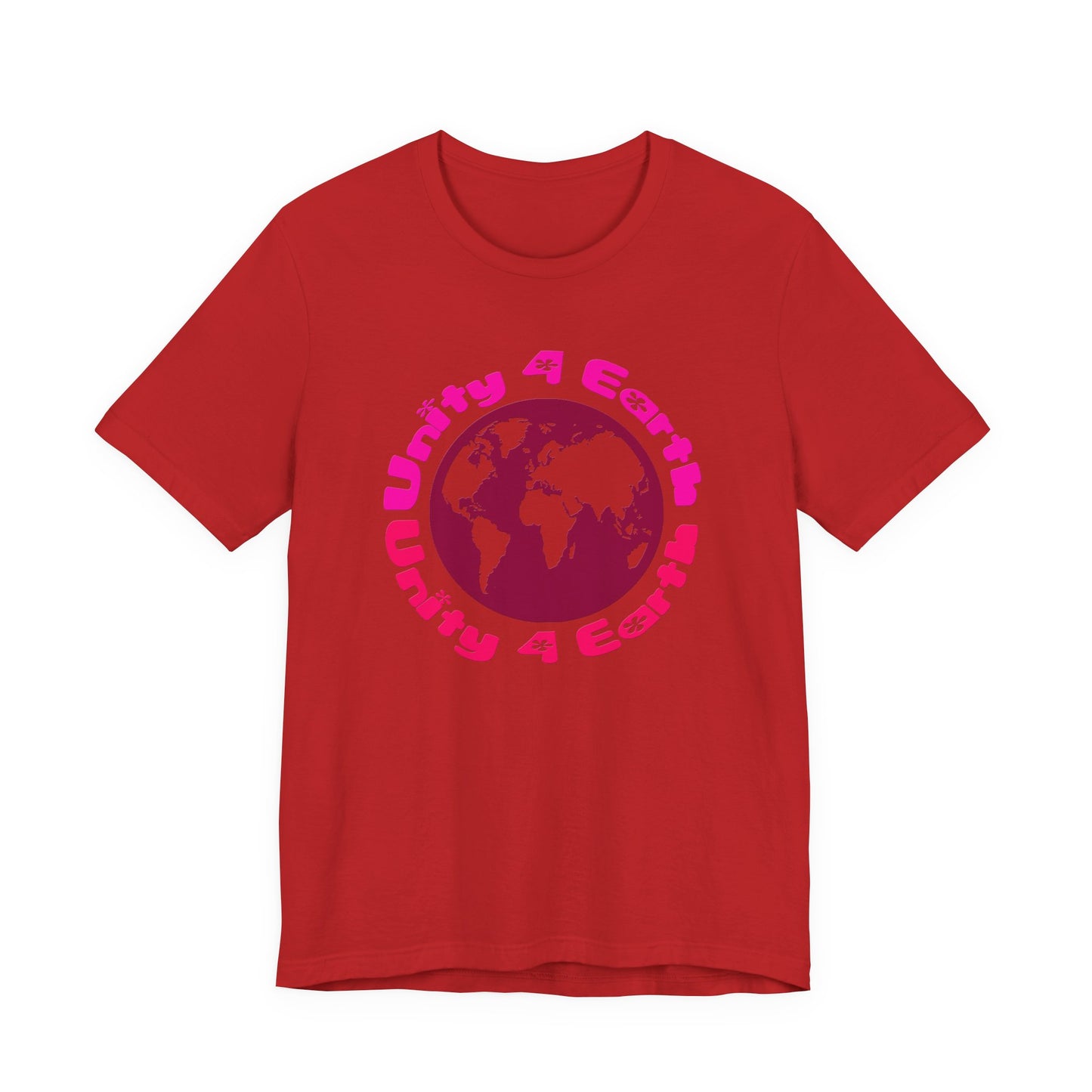 Unity 4 Earth Pink T-Shirt Short Sleeve
