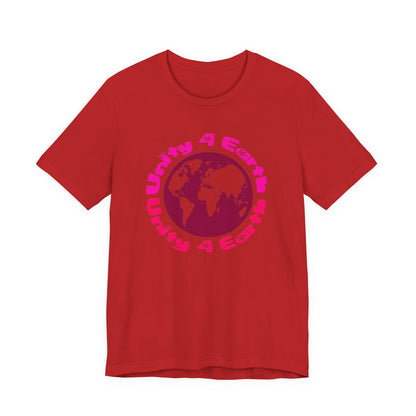 Unity 4 Earth Pink T-Shirt Short Sleeve