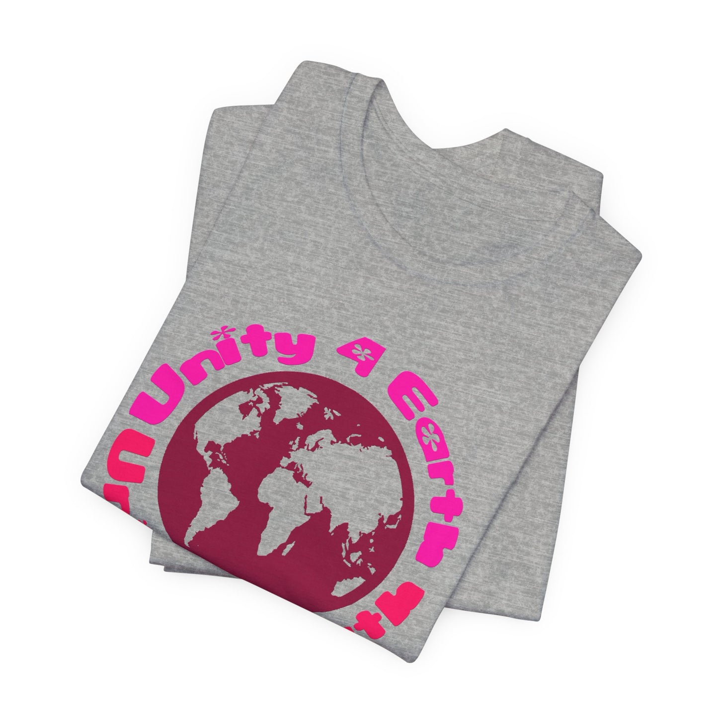 Unity 4 Earth Pink T-Shirt Short Sleeve