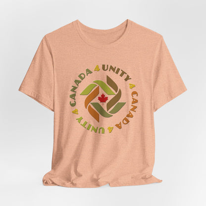 Unity 4 Canada Earth Tones T-Shirt Short Sleeve