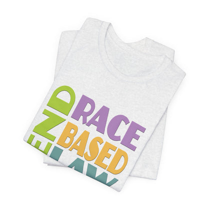 END RACE BASED LAW Pastel T-Shirt Short Sleeve