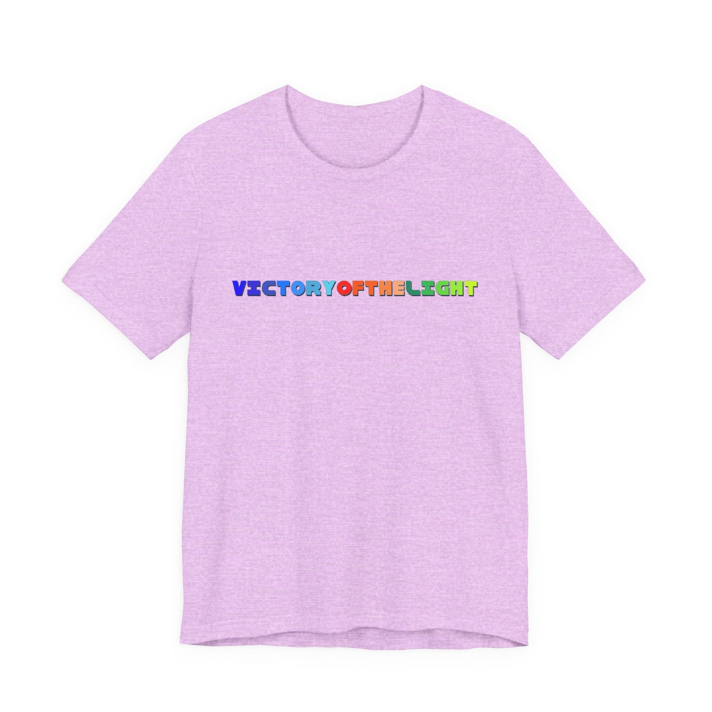 Victory Of The Light Multi Colour Banner T-Shirt Short Sleeve