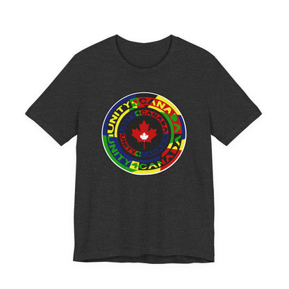 Unity 4 Canada Multi Colour T-Shirt Short Sleeve