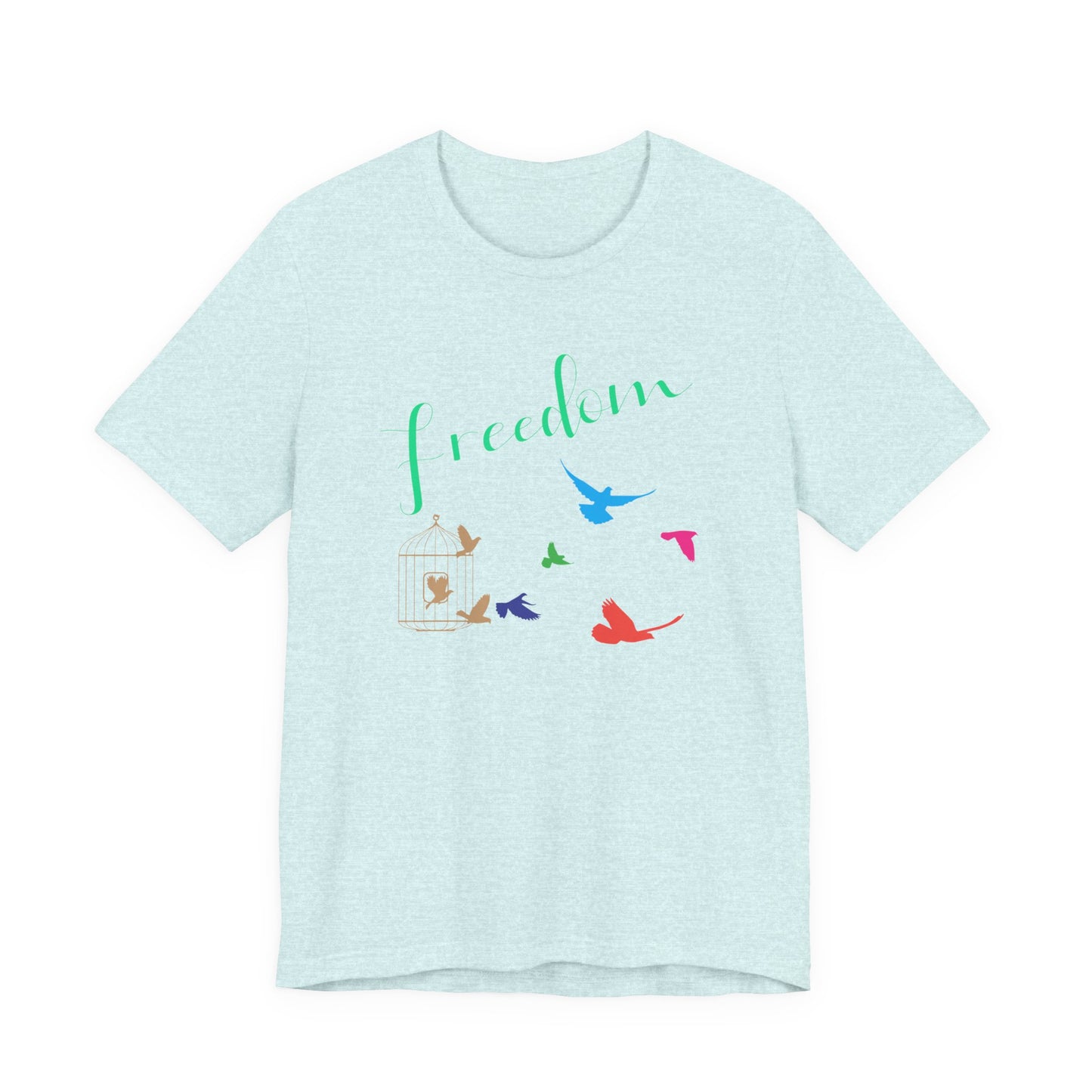 Freedom Birds T‑Shirt Short Sleeve