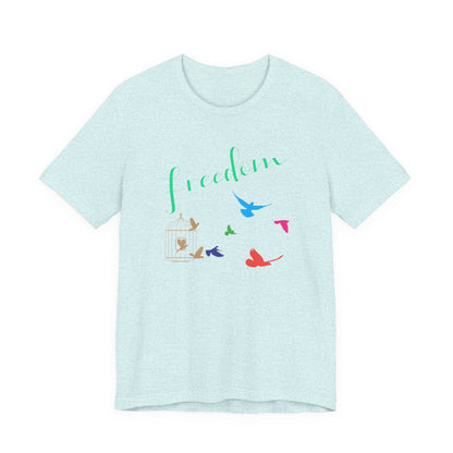 Freedom Birds T‑Shirt Short Sleeve