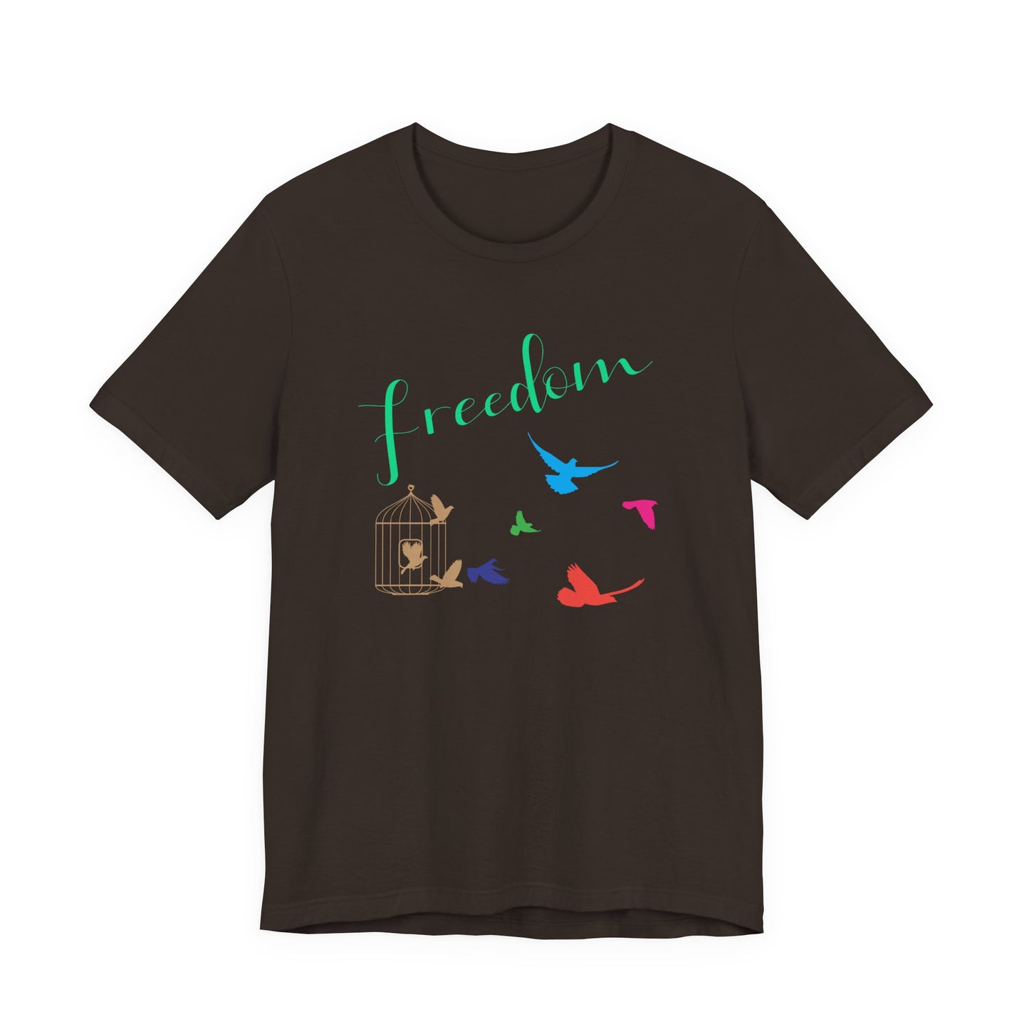 Freedom Birds T‑Shirt Short Sleeve