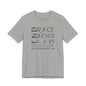 END RACE BASED LAW Canada Slim Grey T-Shirt Short Sleeve