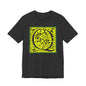 Q Scroll Yellow T-Shirt Short Sleeve