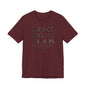 END RACE BASED LAW Canada Slim Grey T-Shirt Short Sleeve