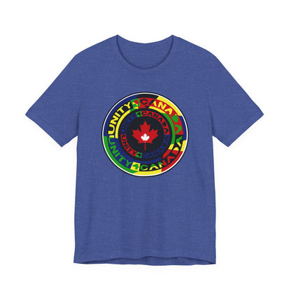 Unity 4 Canada Multi Colour T-Shirt Short Sleeve