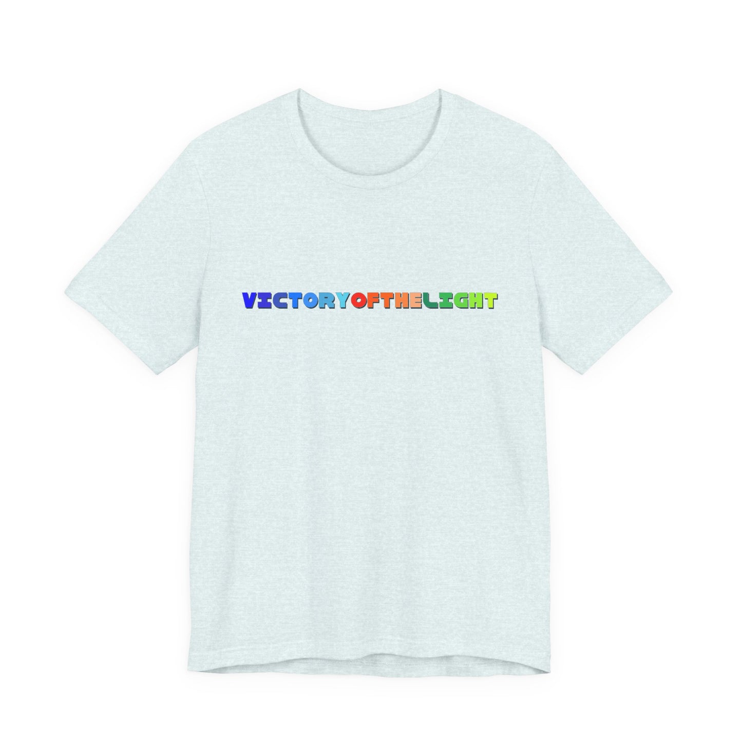 Victory Of The Light Multi Colour Banner T-Shirt Short Sleeve