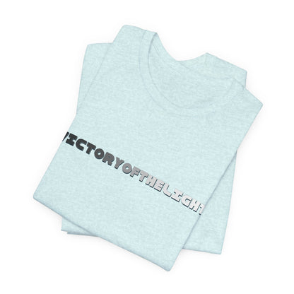Victory Of The Light Grey Banner T-Shirt Short Sleeve