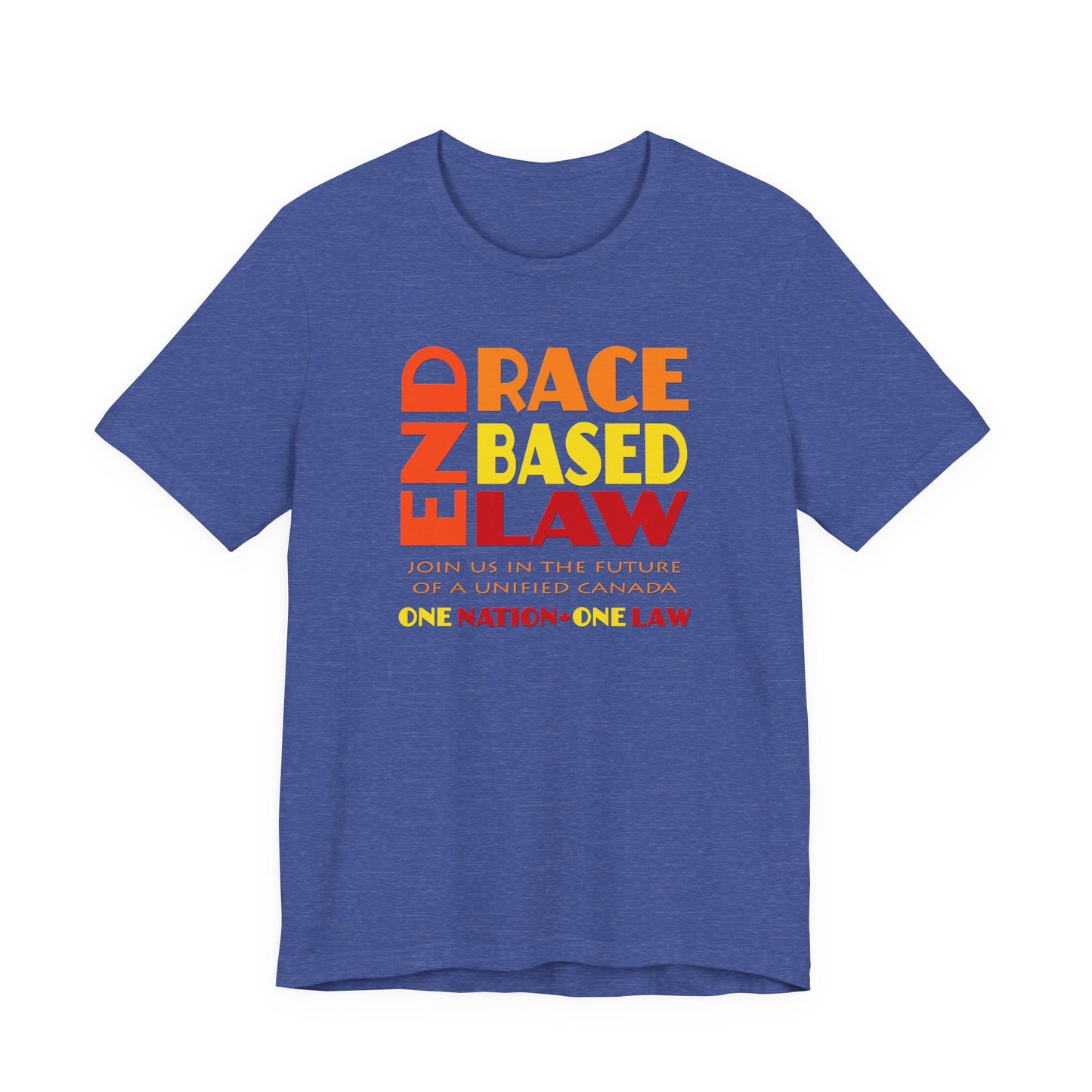 END RACE BASED LAW Canada Sunset T-Shirt Short Sleeve