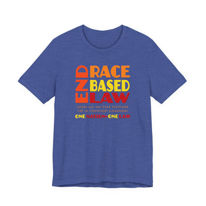 END RACE BASED LAW Canada Sunset T-Shirt Short Sleeve