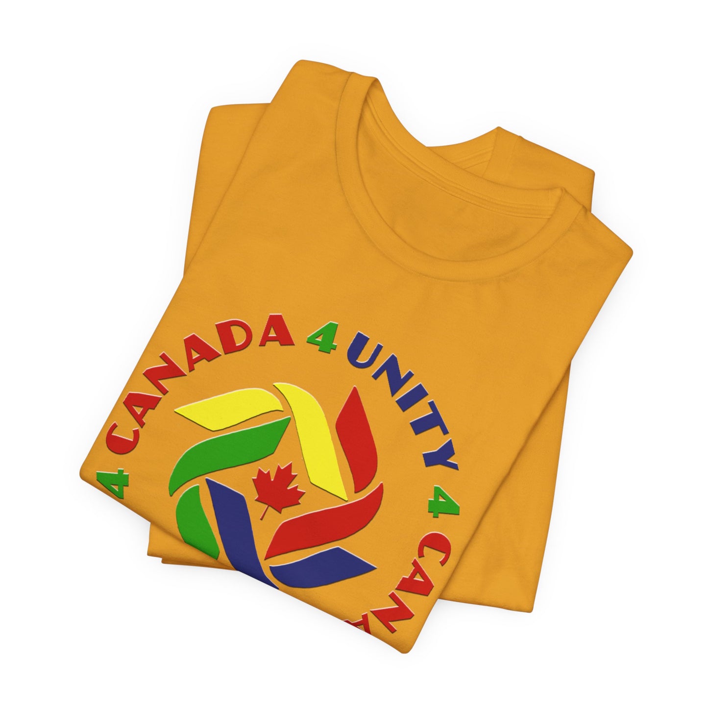 Unity 4 Canada Crayon Colours T-Shirt Short Sleeve