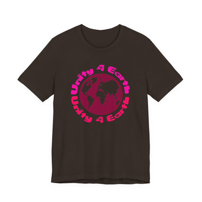 Unity 4 Earth Pink T-Shirt Short Sleeve