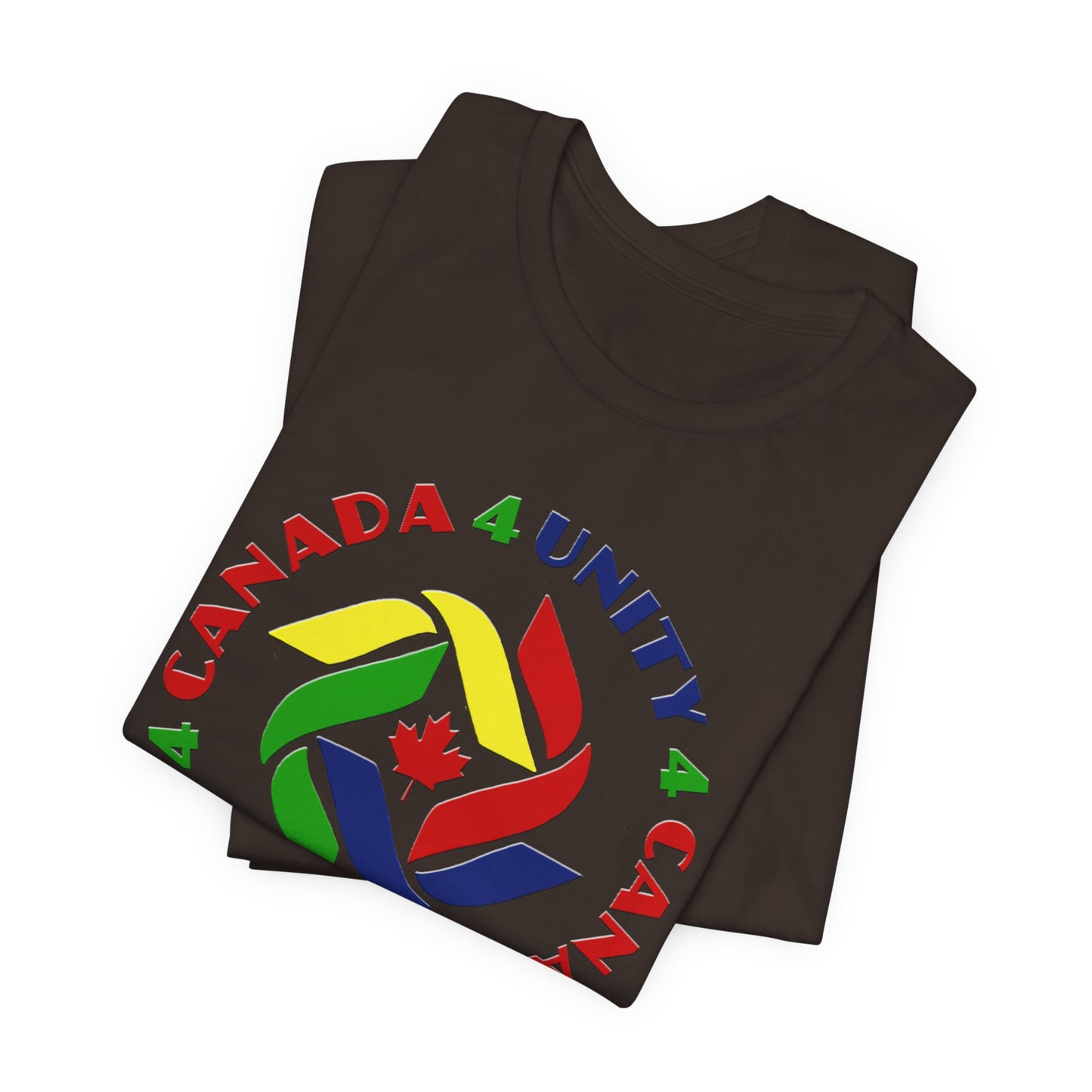 Unity 4 Canada Crayon Colours T-Shirt Short Sleeve