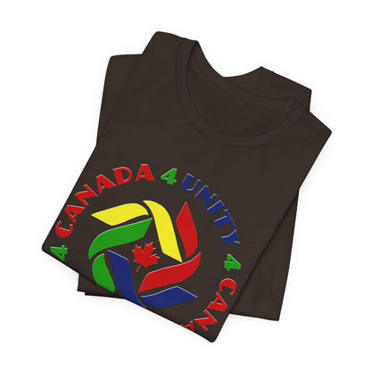 Unity 4 Canada Crayon Colours T-Shirt Short Sleeve