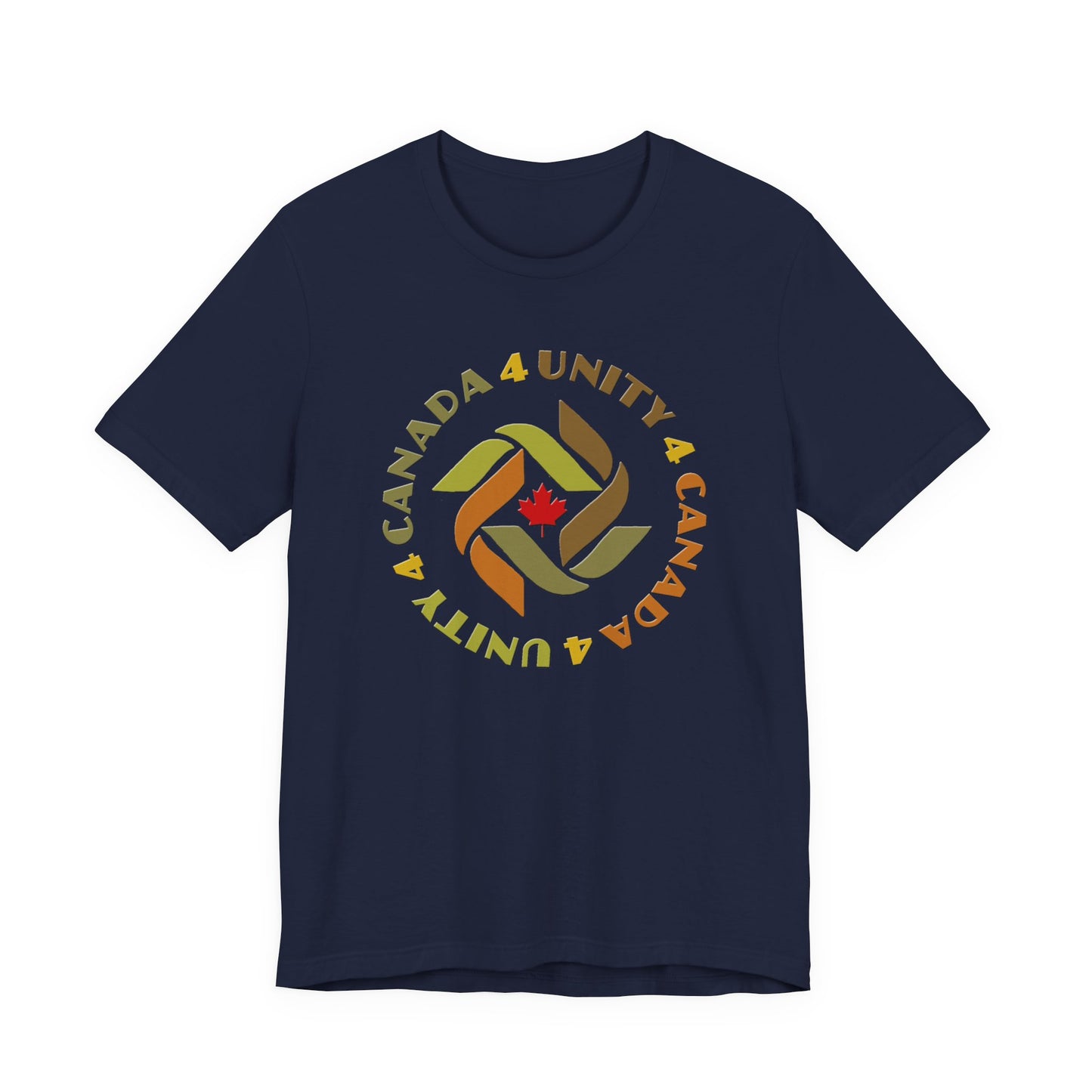 Unity 4 Canada Earth Tones T-Shirt Short Sleeve