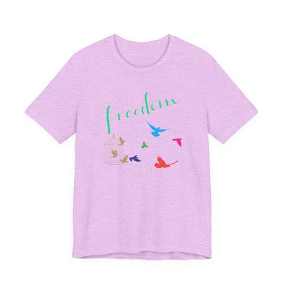Freedom Birds T‑Shirt Short Sleeve