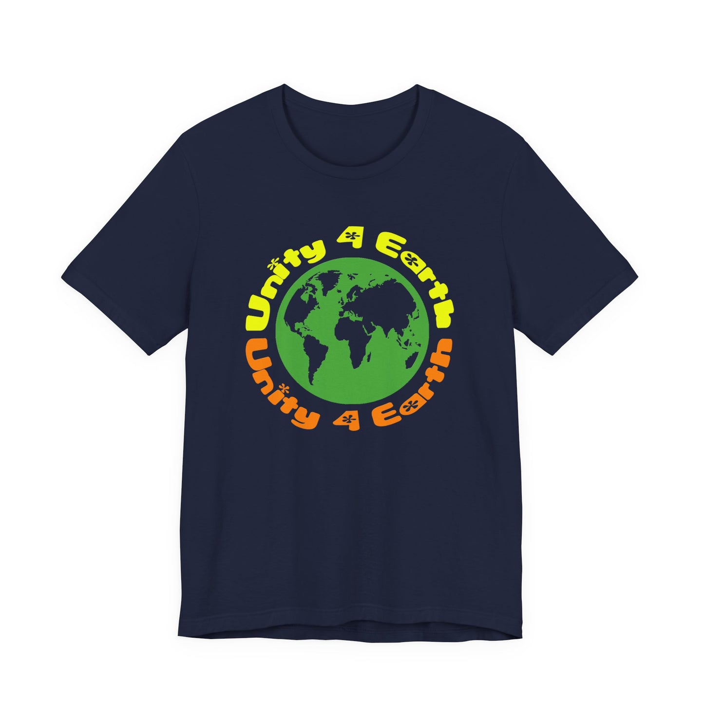 Unity 4 Earth Green Yellow T-Shirt Short Sleeve