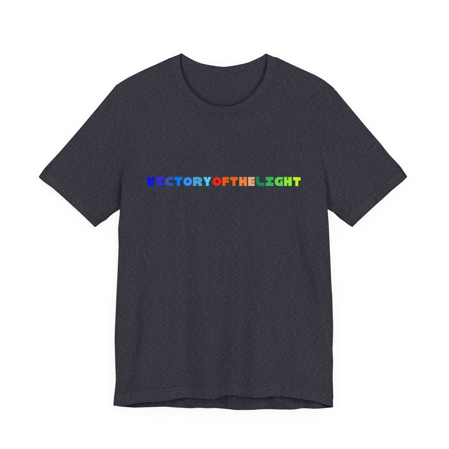 Victory Of The Light Multi Colour Banner T-Shirt Short Sleeve