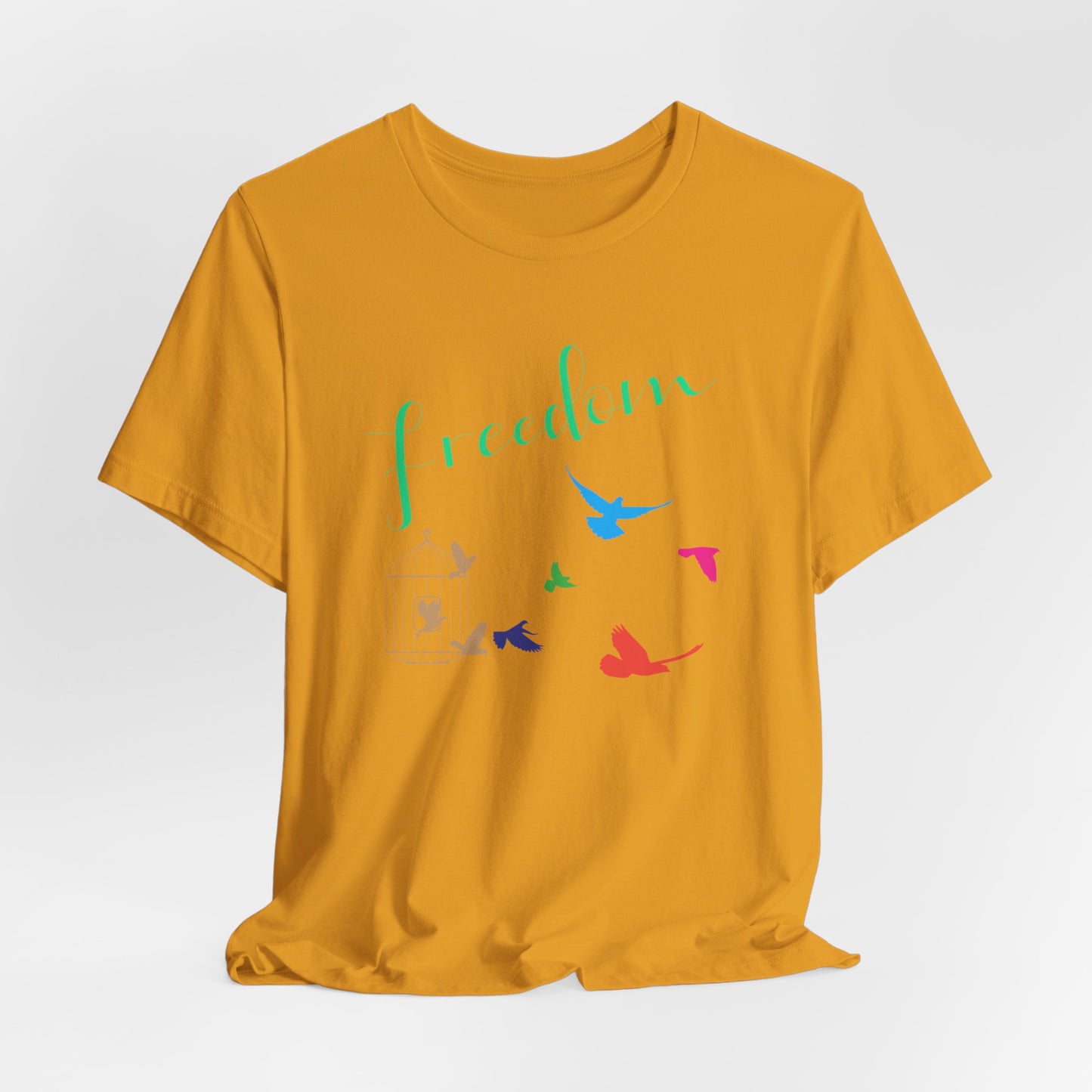 Freedom Birds T‑Shirt Short Sleeve