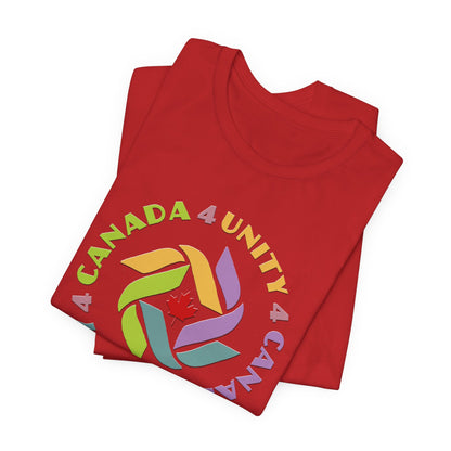 Unity 4 Canada  Pastel T-Shirt Short Sleeve