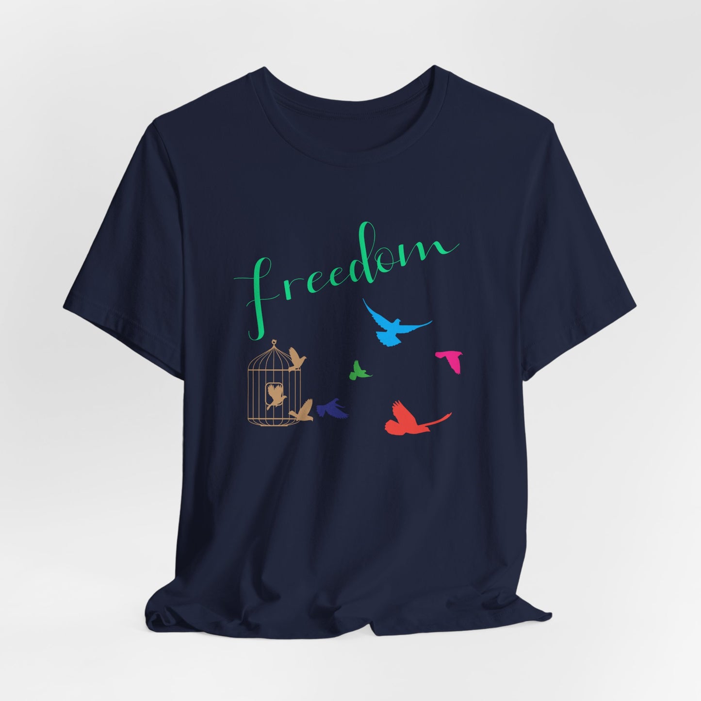 Freedom Birds T‑Shirt Short Sleeve