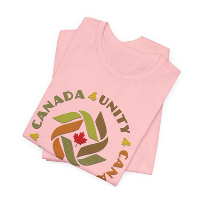 Unity 4 Canada Earth Tones T-Shirt Short Sleeve