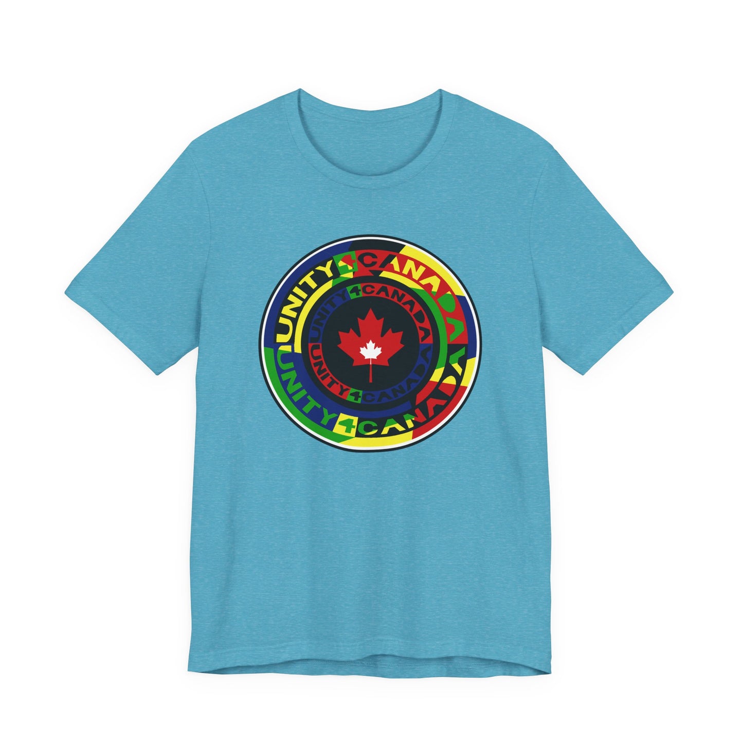 Unity 4 Canada Multi Colour T-Shirt Short Sleeve