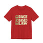 END RACE BASED LAW Beige T-Shirt Short Sleeve