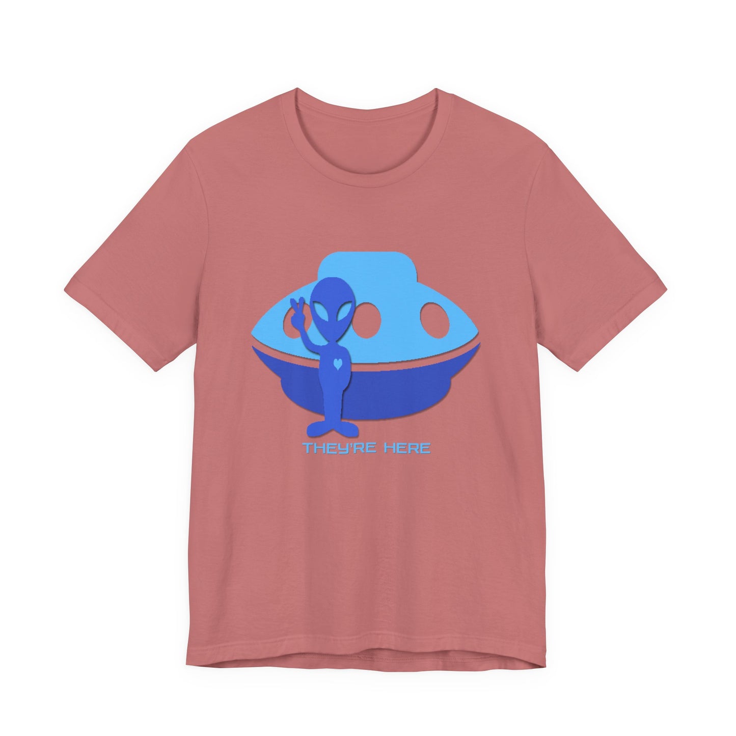 They Are Here T-Shirt Short Sleeve