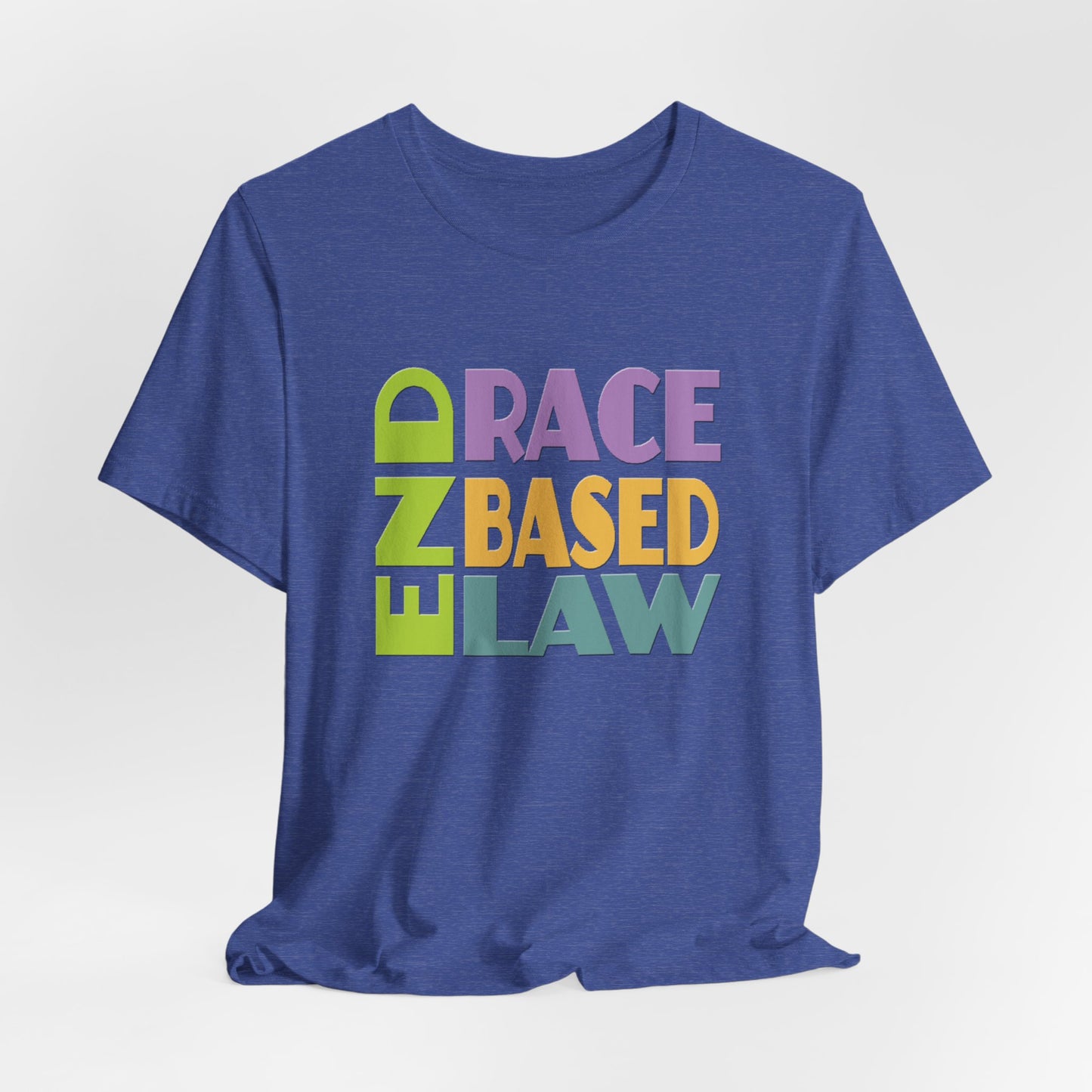 END RACE BASED LAW Pastel T-Shirt Short Sleeve