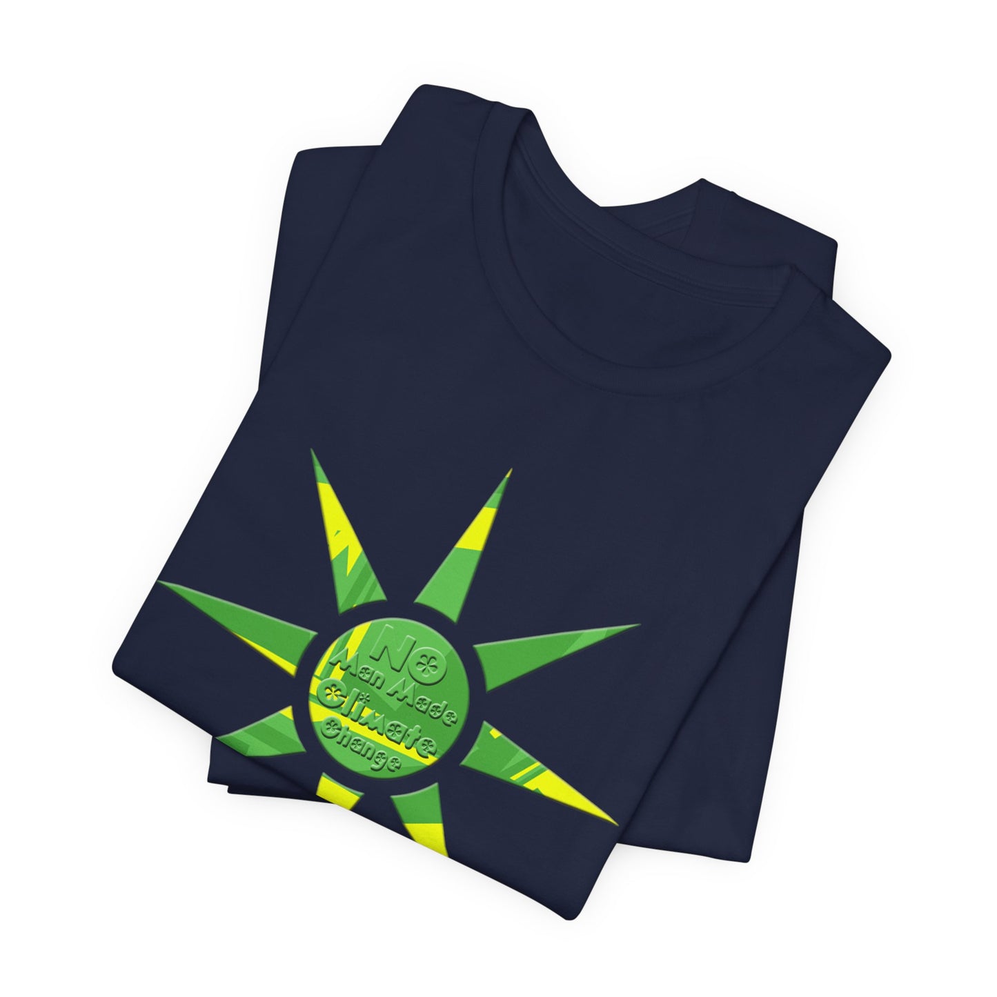 No Man Made Climate Change T-Shirt Short Sleeve