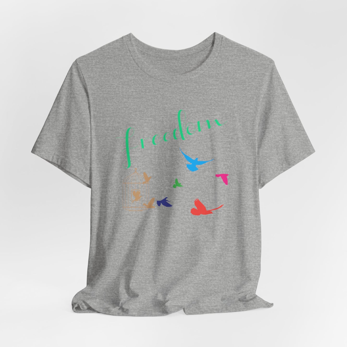 Freedom Birds T‑Shirt Short Sleeve