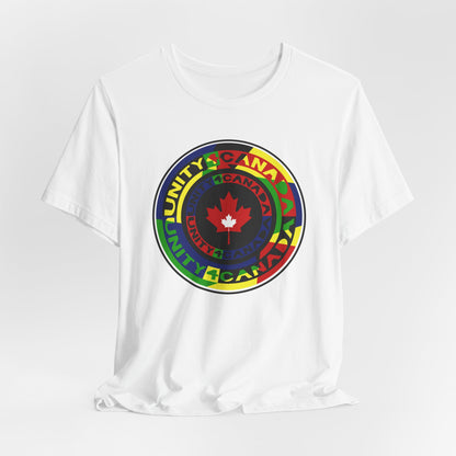 Unity 4 Canada Multi Colour T-Shirt Short Sleeve