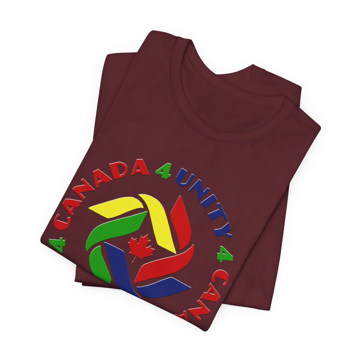 Unity 4 Canada Crayon Colours T-Shirt Short Sleeve